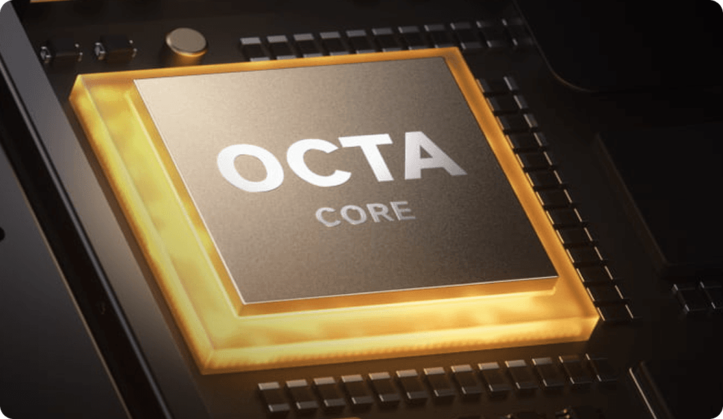 ซีพียู Octa-Core
ประสิทธิภาพเหนือระดับ