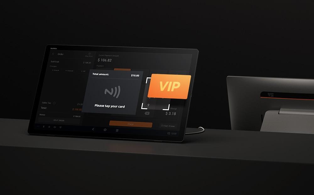 แตะที่หน้าจอเสริม (เลือกได้)