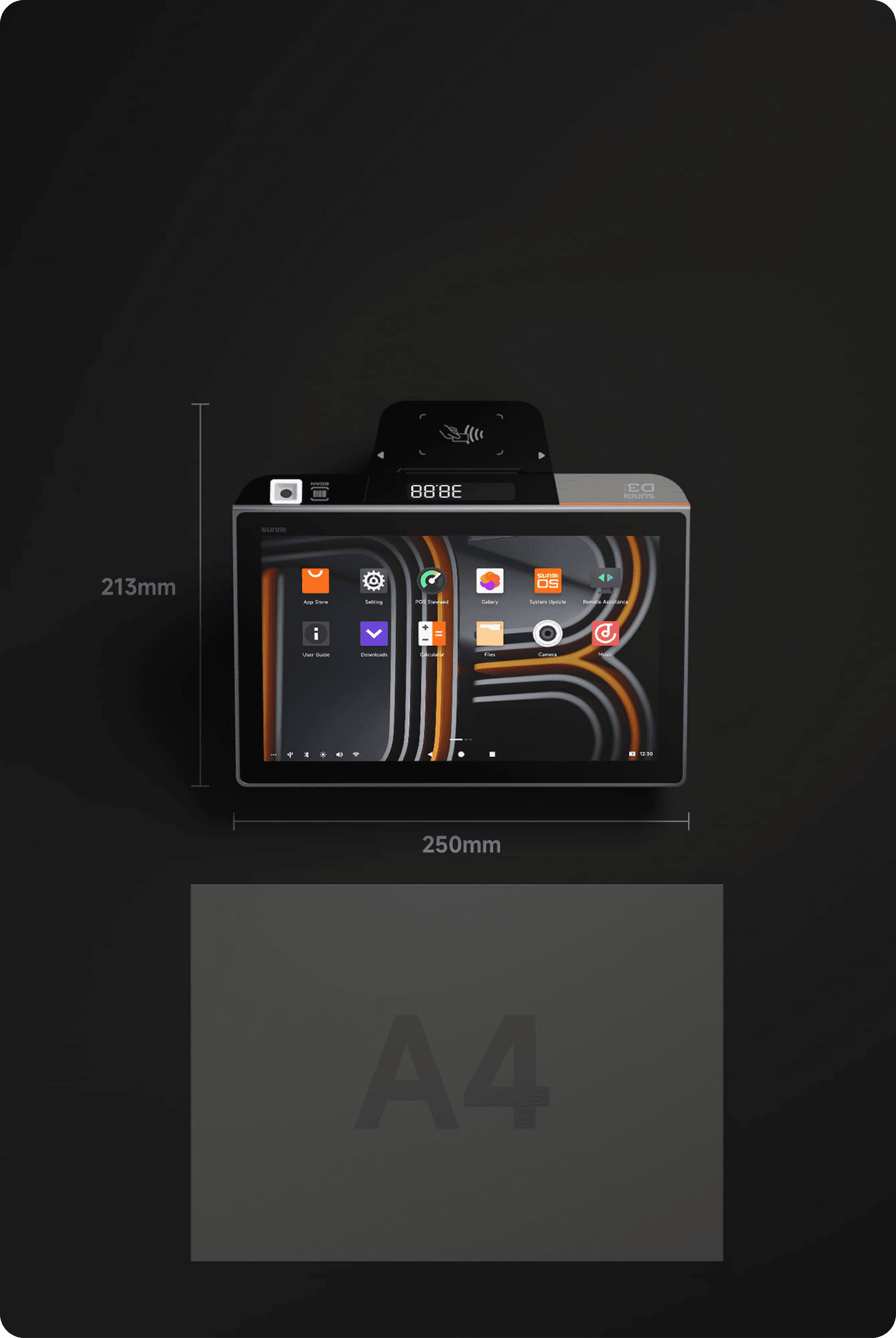 D3 MINI ขนาดเล็ก น้ำหนักเบา
มาพร้อมหน้าจอ 10.1 นิ้ว
ช่วยประหยัดพื้นที่ได้มากขึ้น