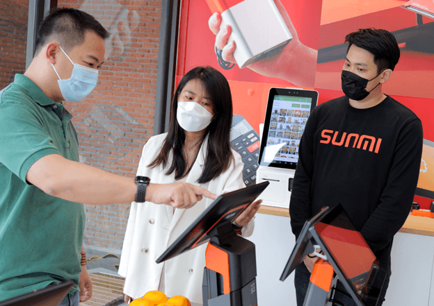 CEO จากแบรนด์ SUNMI ประเทศจีนให้เกียรติมาเยี่ยมชม SUNMI TH