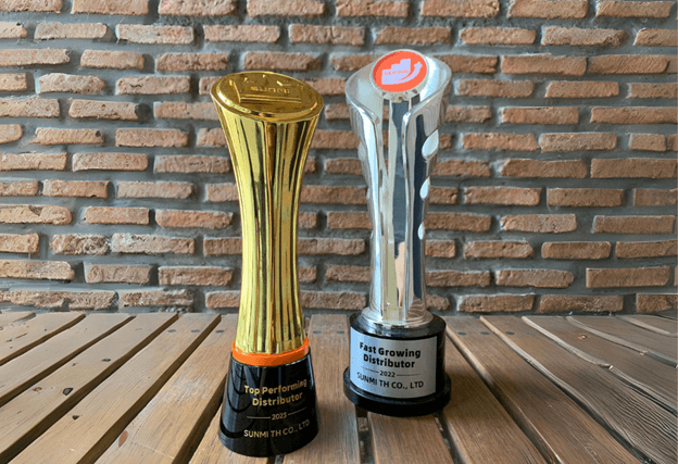 Top Performing Distributor 2023 จาก Sunmi